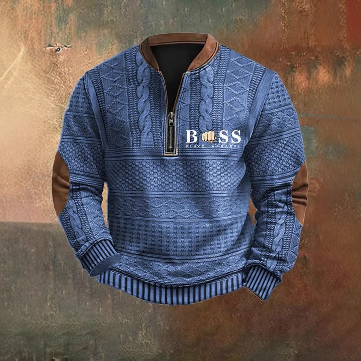 Мужская толстовка с 3D принтом (ID - 64)