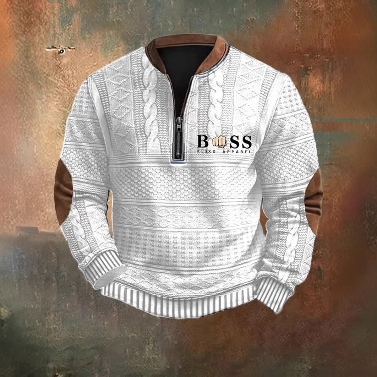 Мужская толстовка с 3D принтом (ID - 64)