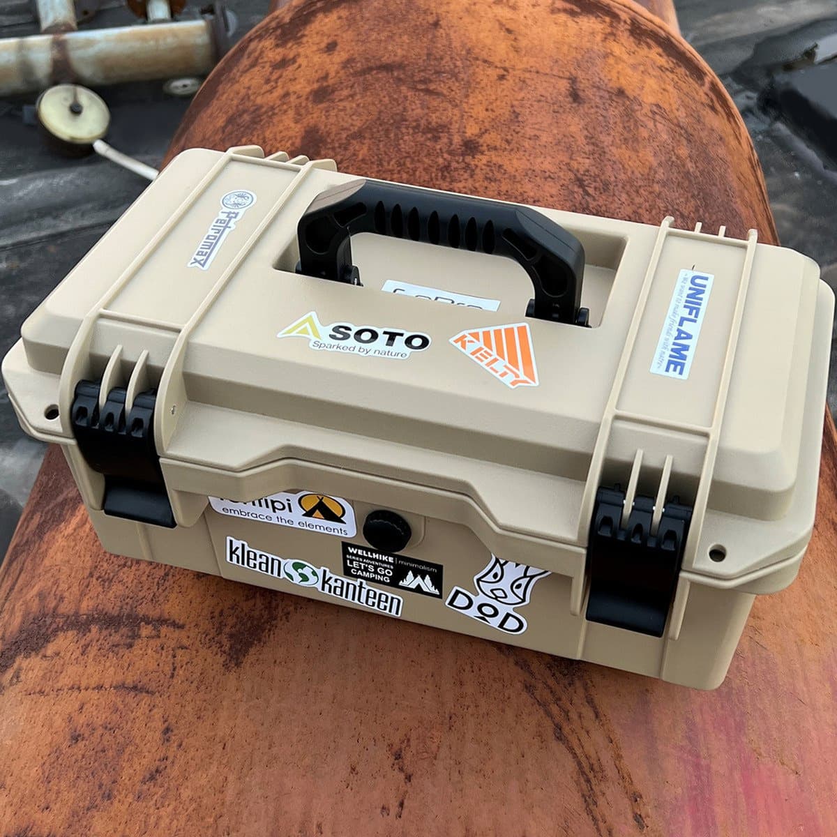 Тактический водонепроницаемый ящик для инструментов WELLHIRE (ID-102)