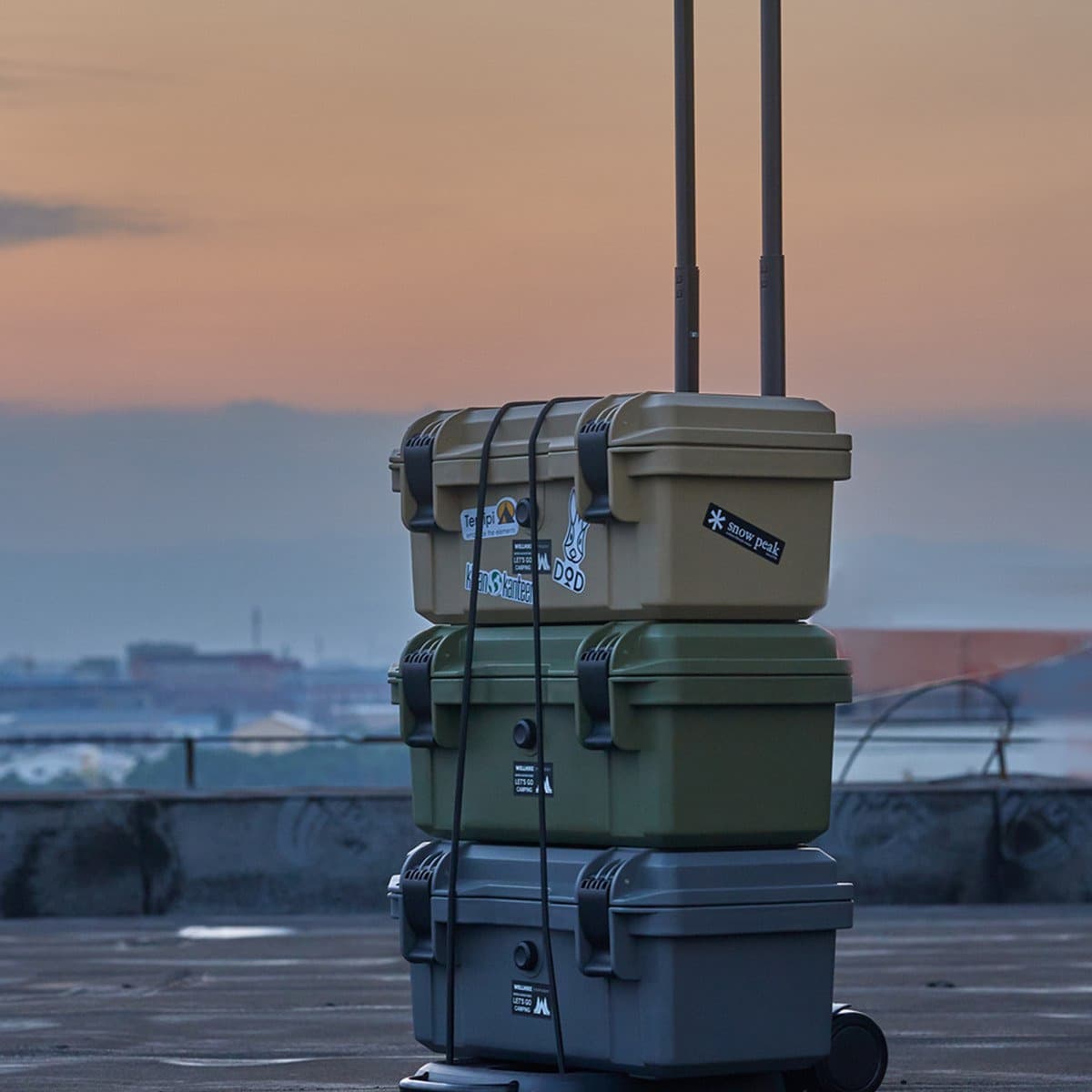 Тактический водонепроницаемый ящик для инструментов WELLHIRE (ID-102)