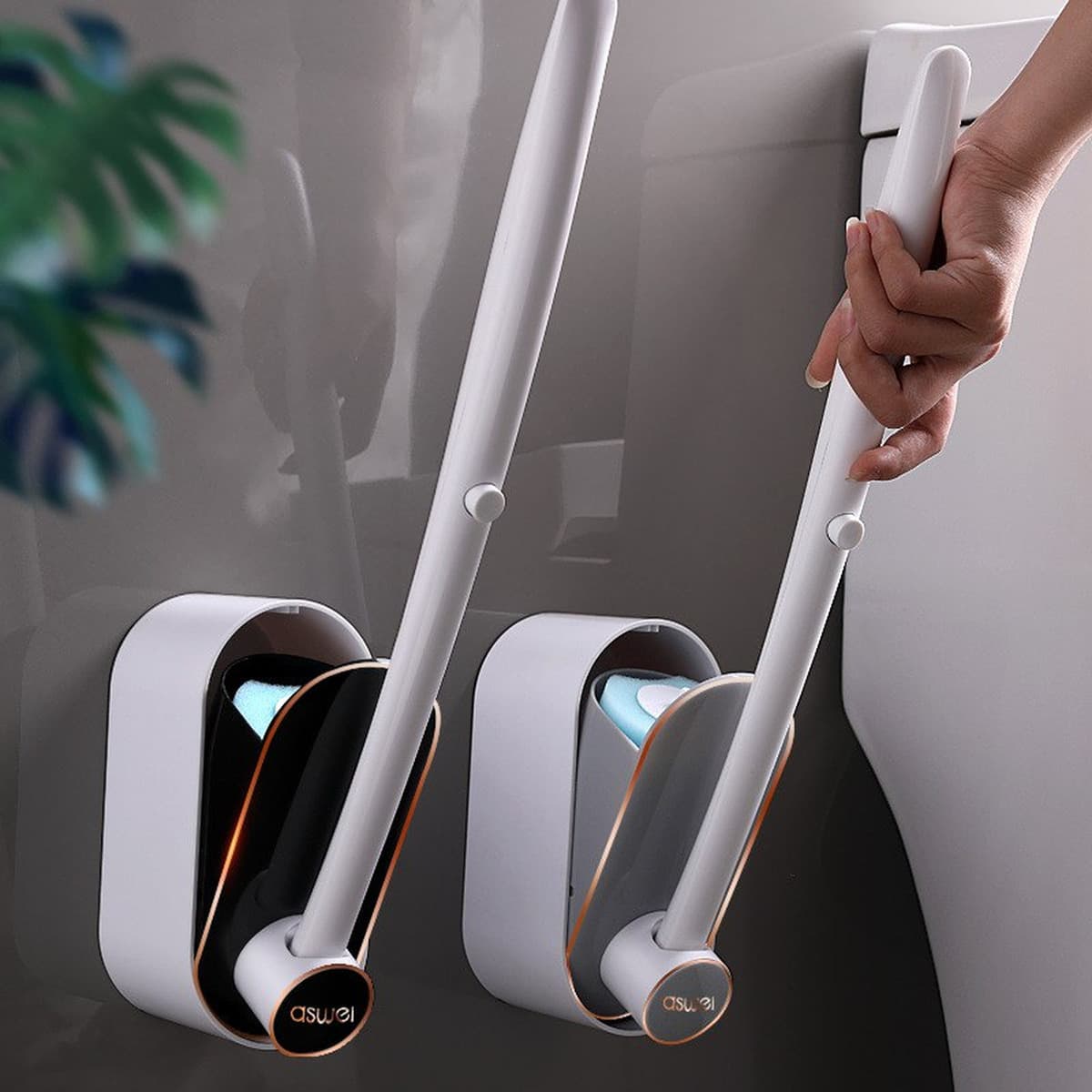 Многофункциональный ершик для унитаза ASCOR CX1924 ID-197