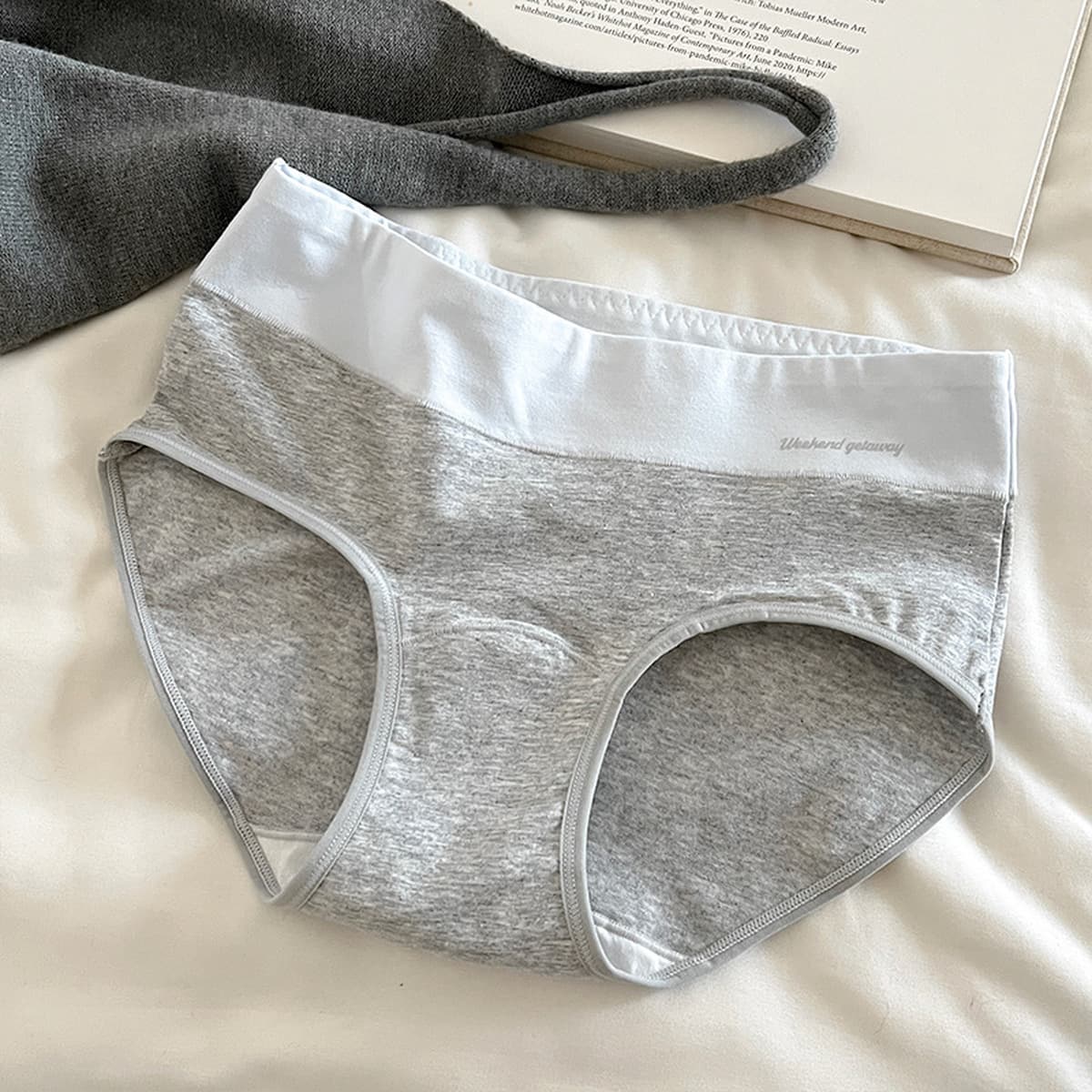 Трусики для девочек хлопчатобумажные трусы 10a бактериостатические промежность 16cm удлинение большой размер без следов...