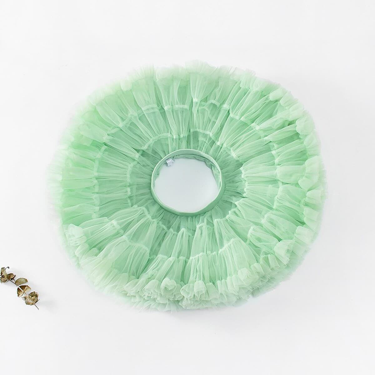 Юбка-пачка второго поколения для взрослых, полуюбка с нижней юбкой для фотосессий и сценических выступлений, женская юбка с...