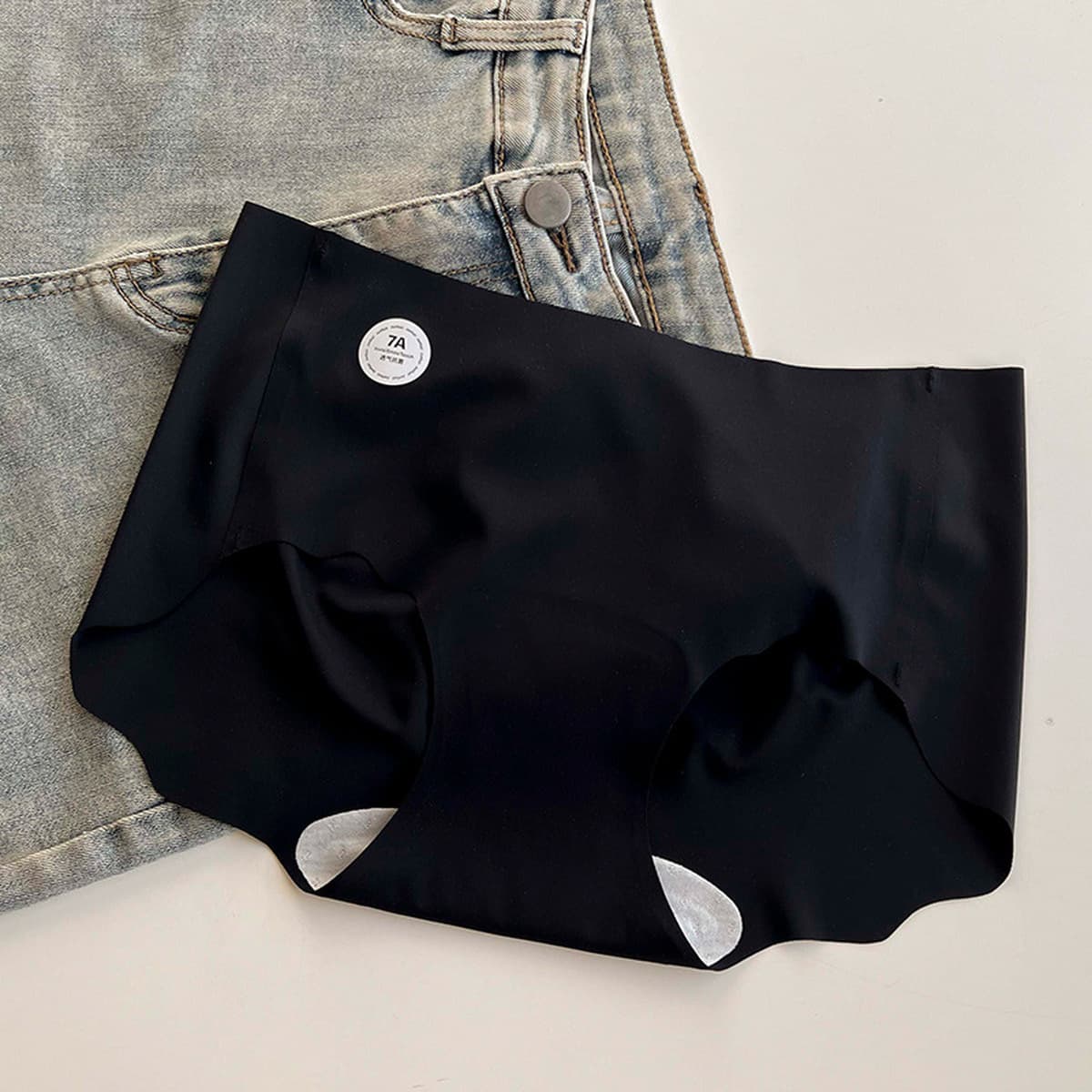 Волнистые штаны больших размеров действительно удобны ~ 7A Антибактериальные бесследные высокие пули йога bi готовые...