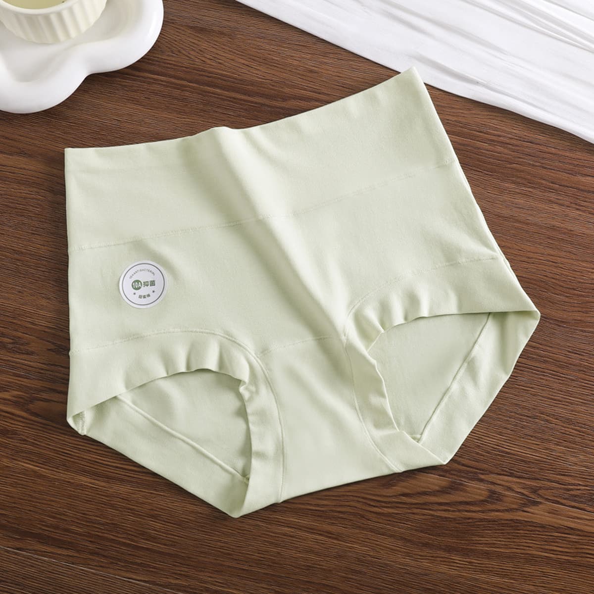 10A Детские хлопчатобумажные женские трусики с высокой талией плоские угловые трусики большие размеры живота и бедра