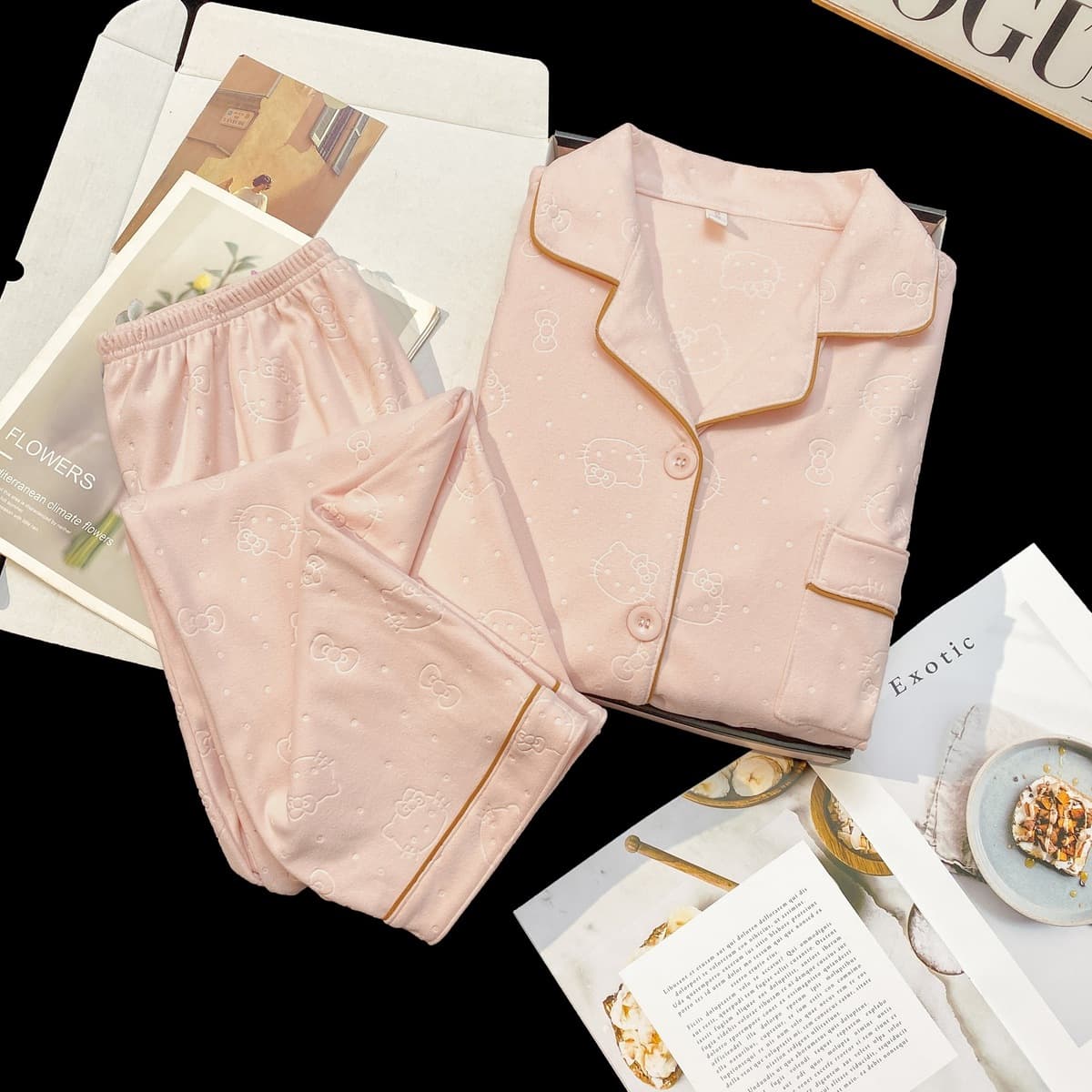 Немецкая пижама женский осенний и зимний новый кардиган с длинными рукавами