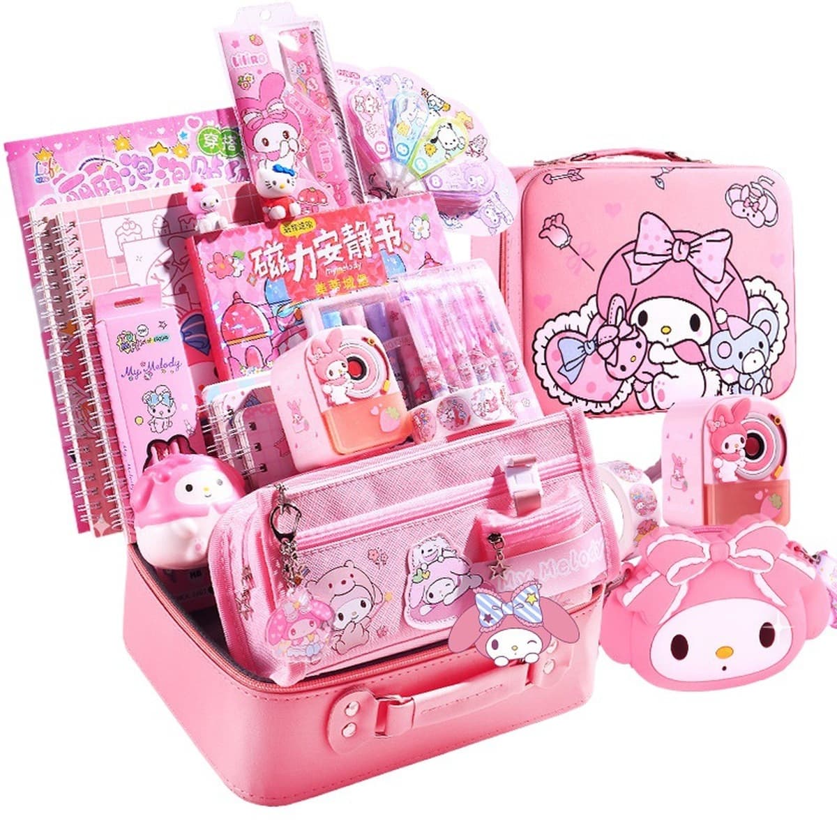 Подарок на день рождения Melody для девочек, подарочная коробка для школьных принадлежностей, подарочная упаковка для...
