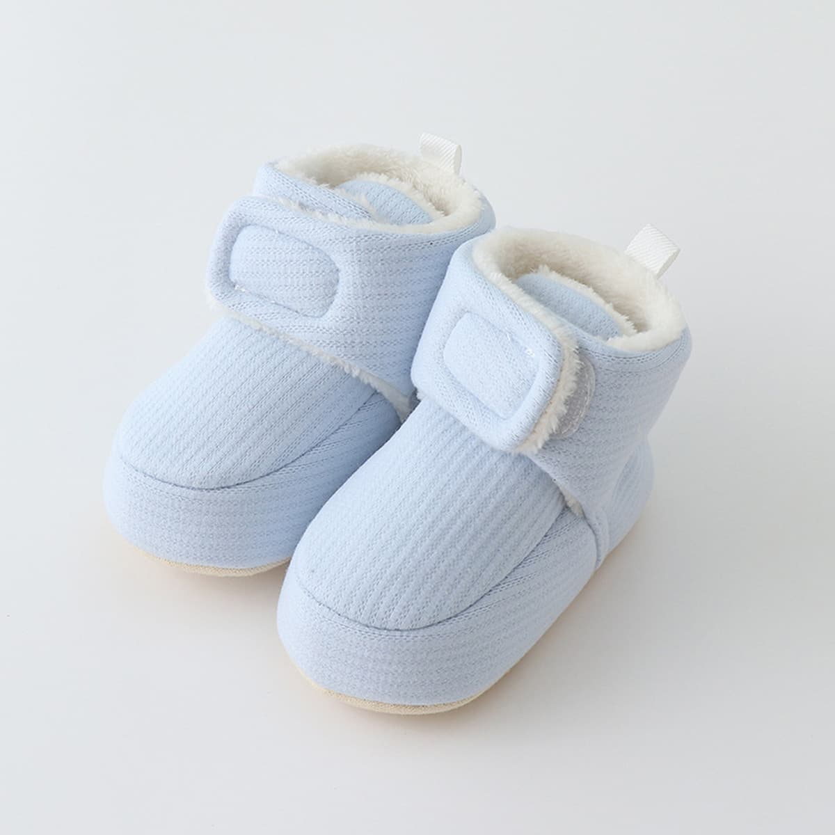 Чу Пит осенняя и зимняя толстая детская обувь для ходьбы сплошной цвет теплая нескользящая детская обувь в помещении против...