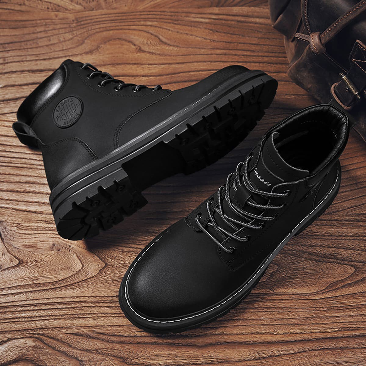 Мужские ботинки Putian с внутренней утолщенной подошвой, которую нельзя кикнуть на открытом воздухе, походная рабочая обувь...