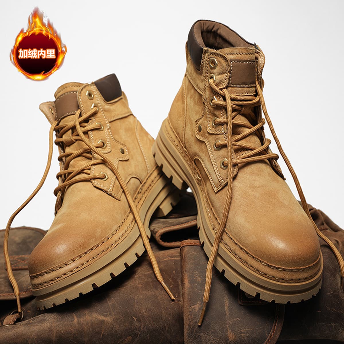 Мужские ботинки Putian с внутренней утолщенной подошвой, которую нельзя кикнуть на открытом воздухе, походная рабочая обувь...