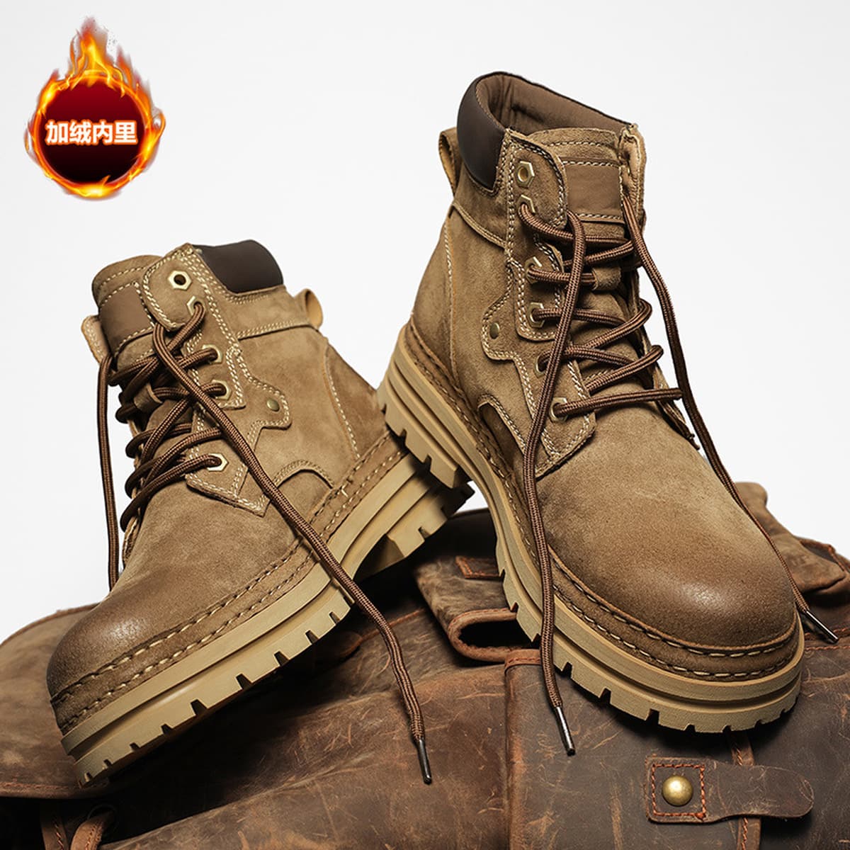 Мужские ботинки Putian с внутренней утолщенной подошвой, которую нельзя кикнуть на открытом воздухе, походная рабочая обувь...