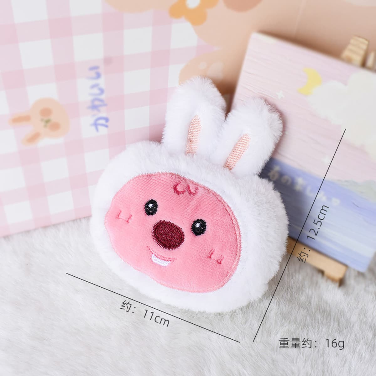 Мультяшная скрипучая плюшевая подвеска, кукла, головной убор, брошь, сумка, обувь, декоративные аксессуары, подвесные...