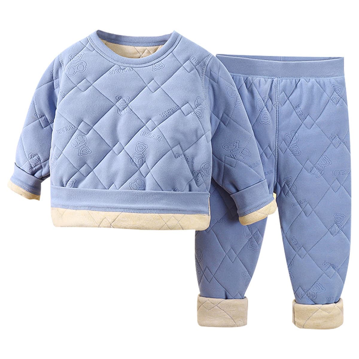 Детская школьная форма артефакт осень-зима новый трехслойный стеганый хлопок для мальчиков