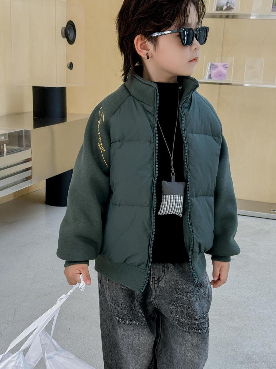 Детская зимняя одежда, детская школьная форма, легкое теплое хлопковое пальто для девочек и мальчиков, новое хлопковое...