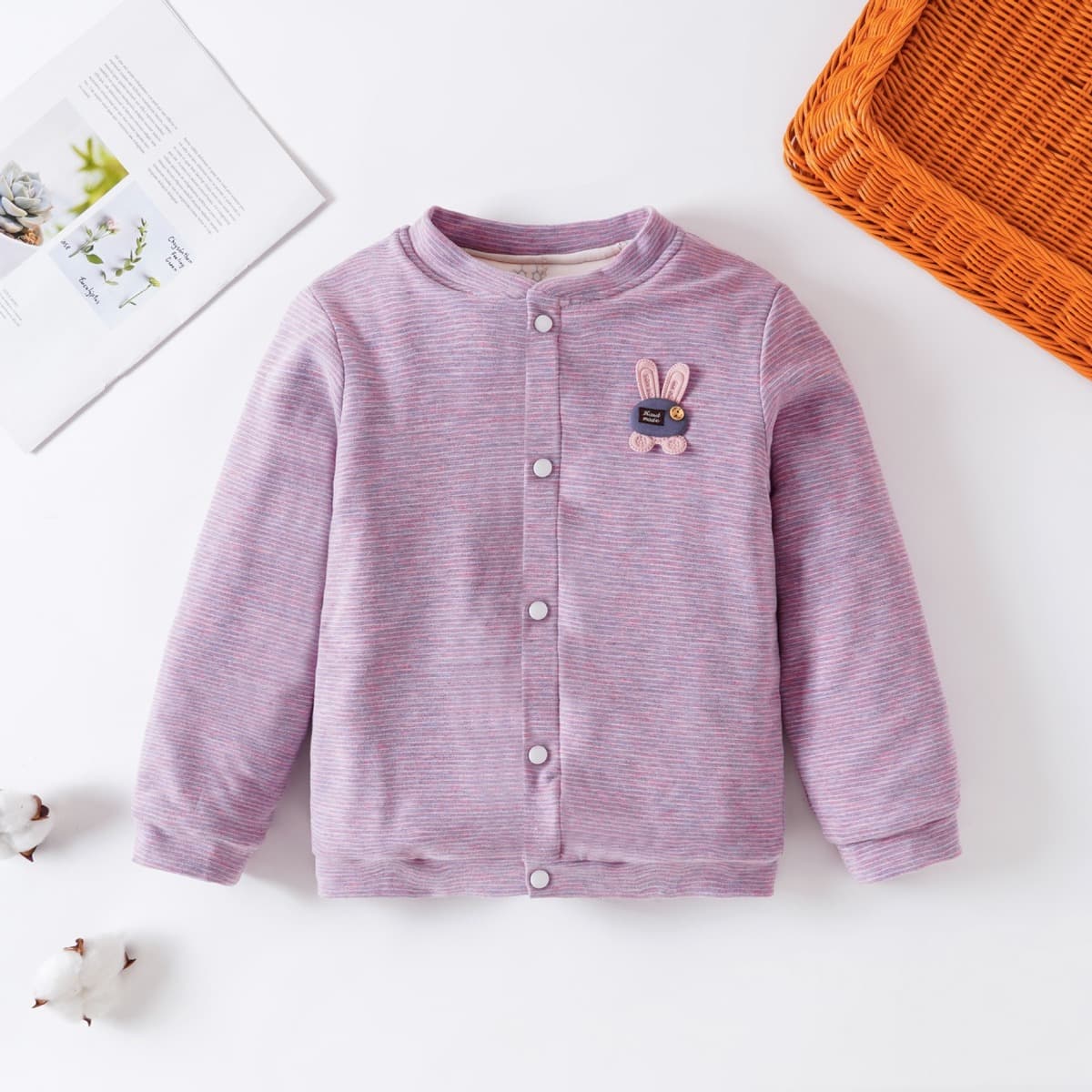 Зимняя хлопчатобумажная куртка для девочек шерстяная шерсть для мальчиков толстая хлопчатобумажная одежда для детей теплая...