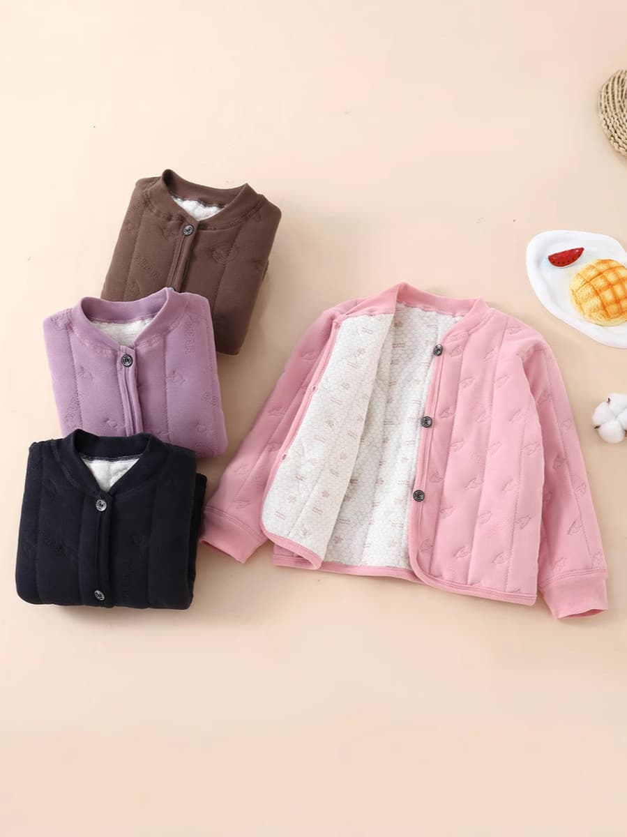 Новая зимняя детская куртка на хлопковой подкладке для мальчиков и девочек, внутренний слой школьной формы, необходимая для...