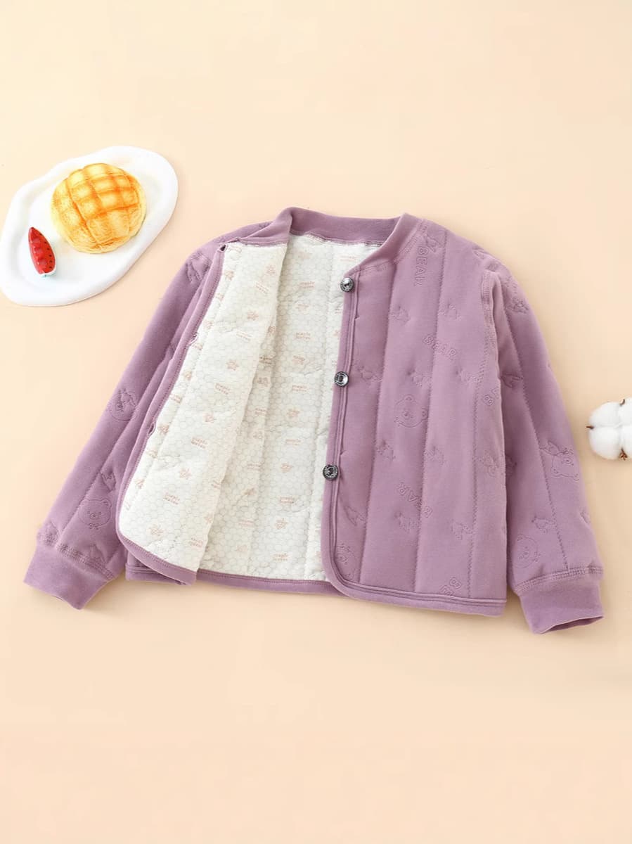 Новая зимняя детская куртка на хлопковой подкладке для мальчиков и девочек, внутренний слой школьной формы, необходимая для...