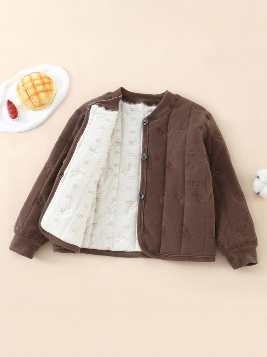 Новая зимняя детская куртка на хлопковой подкладке для мальчиков и девочек, внутренний слой школьной формы, необходимая для...