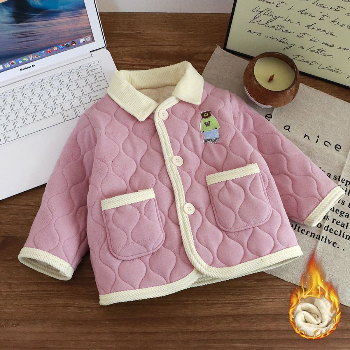 Новая зимняя детская куртка на хлопковой подкладке для мальчиков и девочек, внутренний слой школьной формы, необходимая для...