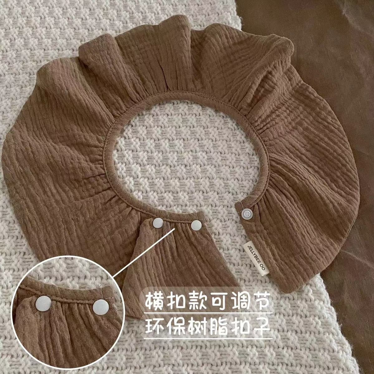 360-градусное детское полотенце для рта в скандинавском стиле 4 слоя чистой хлопчатобумажной пряжи для предотвращения рвоты...