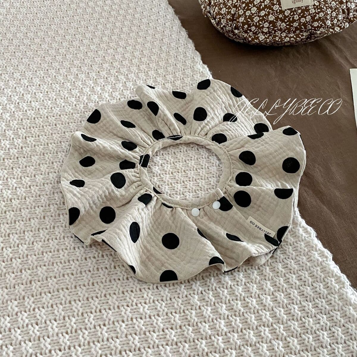 360-градусное детское полотенце для рта в скандинавском стиле 4 слоя чистой хлопчатобумажной пряжи для предотвращения рвоты...