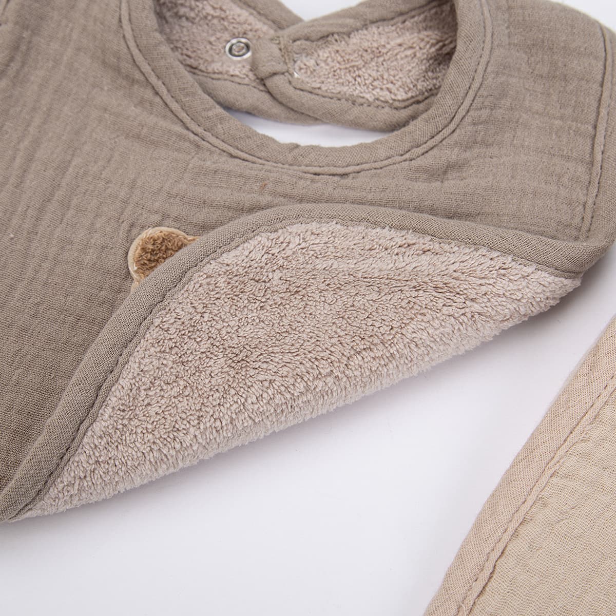 Детские хлопчатобумажные нагрудники для новорожденных