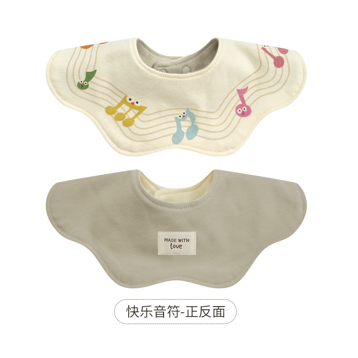 Minizone детское полотенце для слюны из чистого хлопка типа А, нагрудник для новорожденных, мужской и женский нагрудник,...