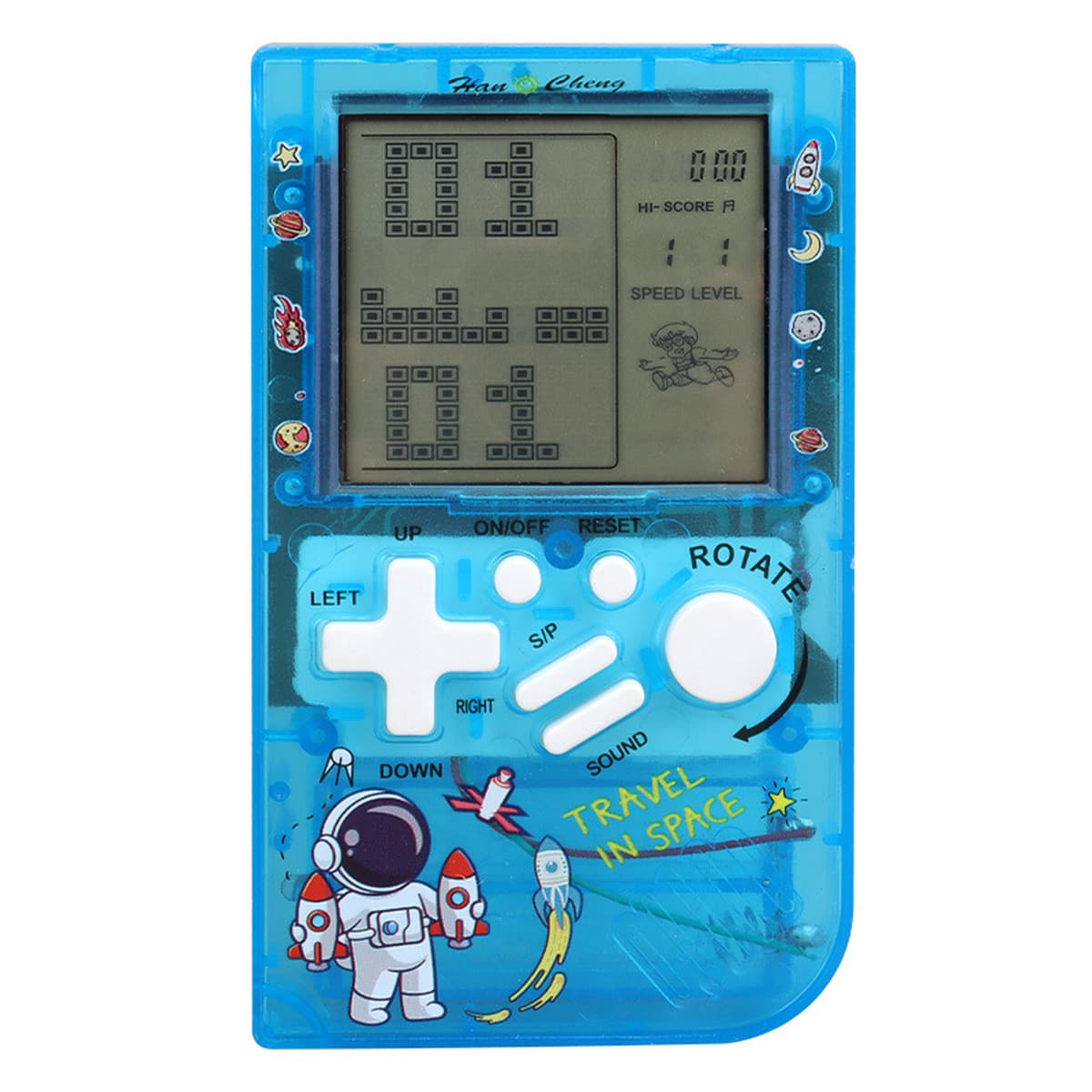 Классическая портативная игровая консоль Tetris, портативный цифровой продукт для детей, игрушка в подарок для учащихся...