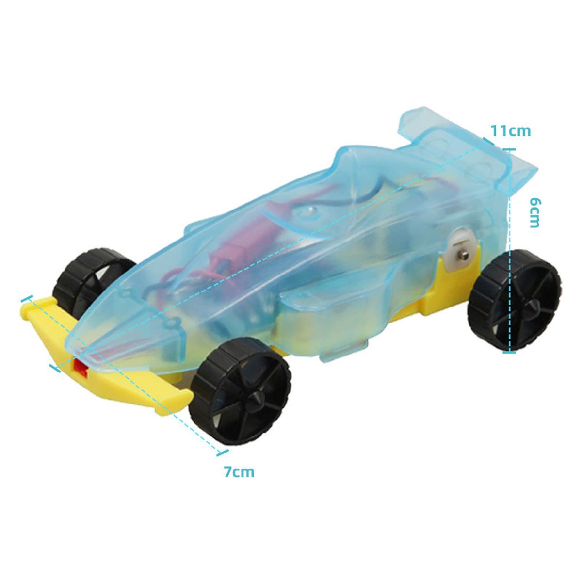 Набор для детских научных экспериментов по физике для учащихся начальной школы, электромобиль, модель изобретения ручной...