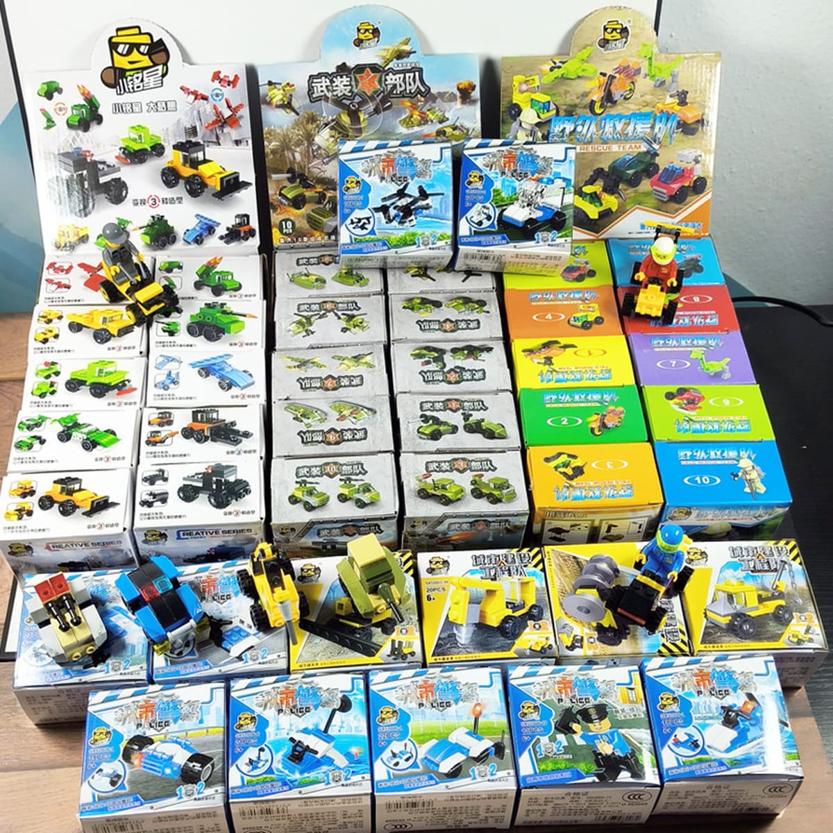 Сборка детских пазлов Xiaomingxing, совместимая с блоками мелких частиц Lego, подарки для детского сада, оптовые игрушки в...