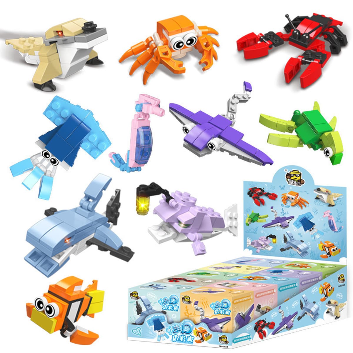 Сборка детских пазлов Xiaomingxing, совместимая с блоками мелких частиц Lego, подарки для детского сада, оптовые игрушки в...