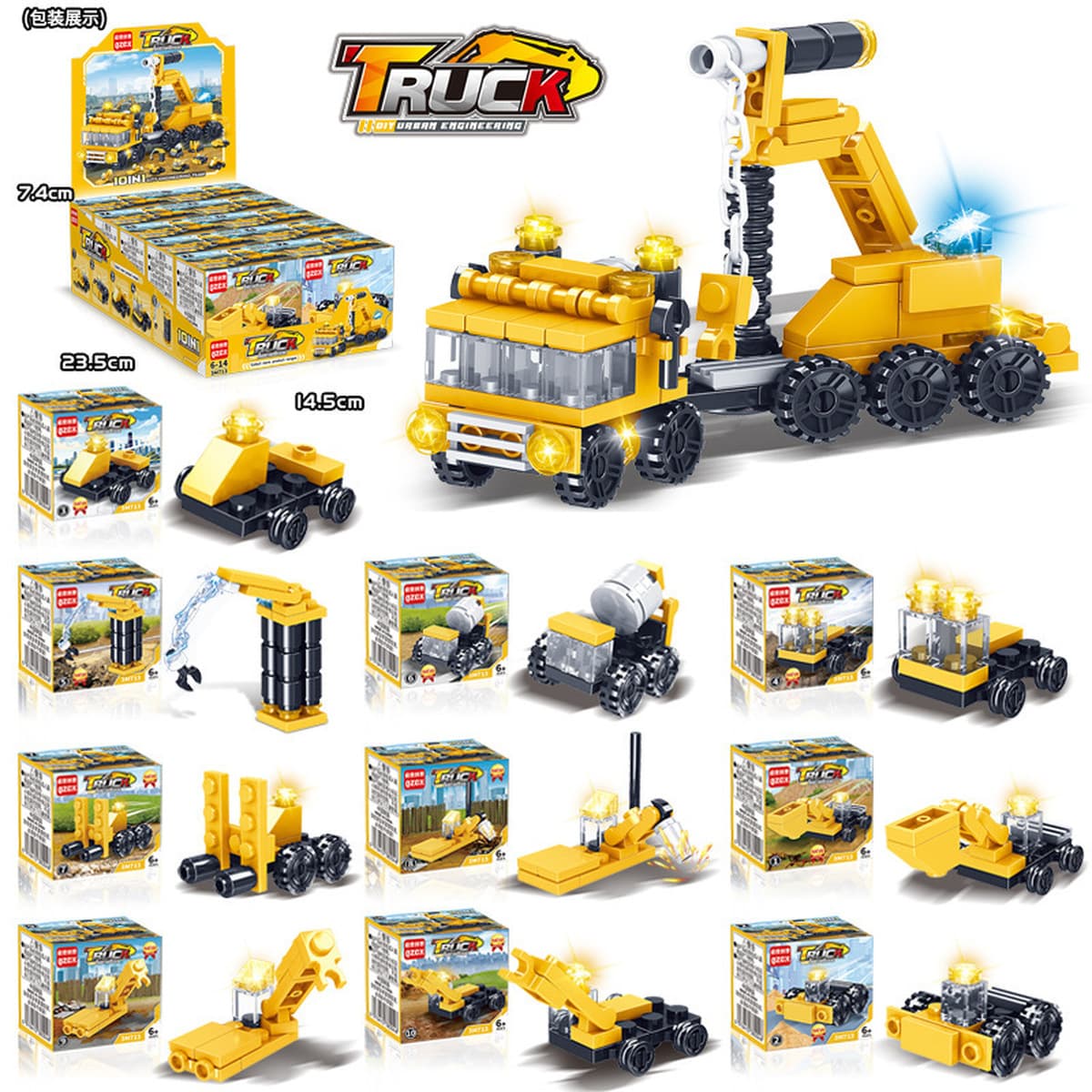 Сборка детских пазлов Xiaomingxing, совместимая с блоками мелких частиц Lego, подарки для детского сада, оптовые игрушки в...