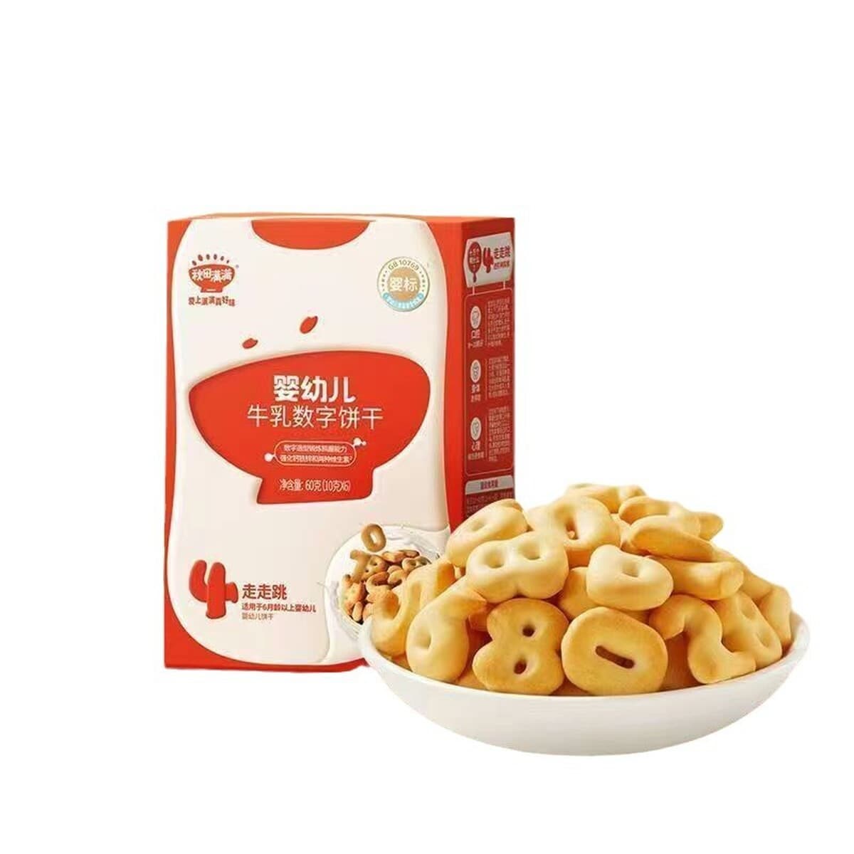 Акита полный грудное молоко цифровое печенье 60 г (10 г * 6) цифровое моделирование детское молярное печенье