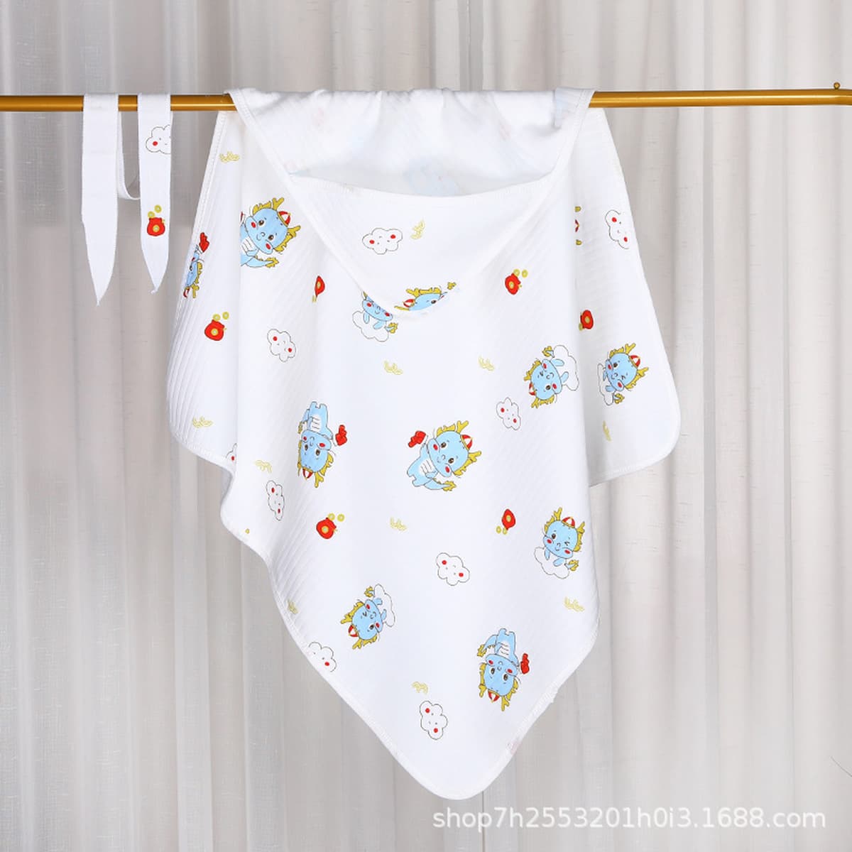 Плед из чистого хлопка для новорожденных, пеленка-кокон для младенцев, товары для мам и малышей на весну и лето, для...