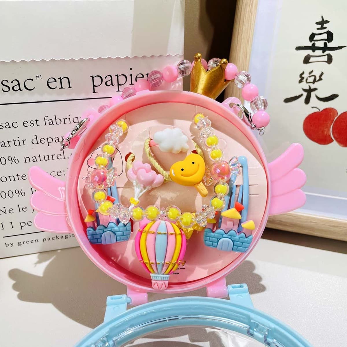 Новое детское мультяшное ожерелье костюм подарок на открытие школы детский сад русалка принцесса девушка аксессуары для...