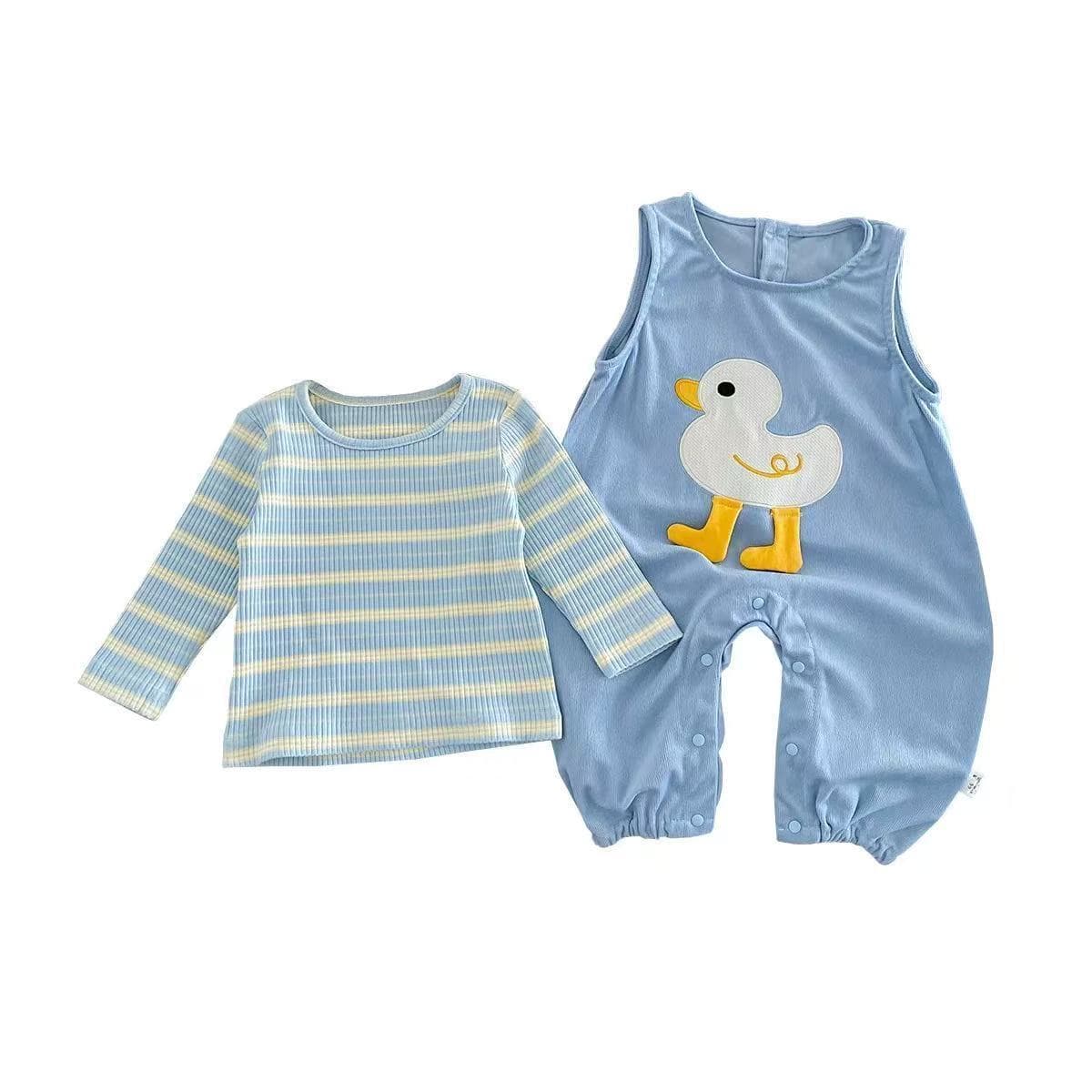 2025 весенний мультяшный ремень брюки из двух частей