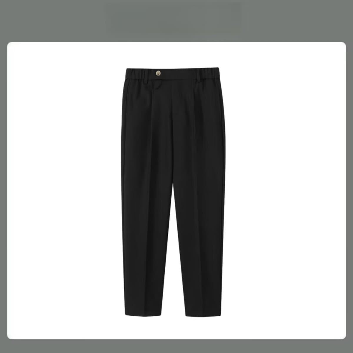 Повседневный мужской костюм, пиджак свободного кроя, стильный и элегантный в корейском стиле, новый весенне-осенний...