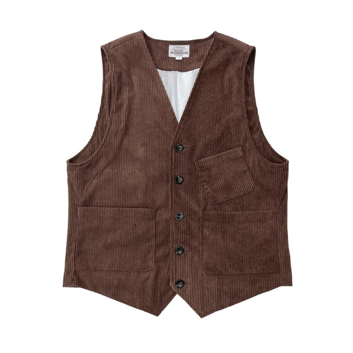 Мужской жилет трансграничный вельветовый охотничий жилет Amy Kaka плечо куртка сплошной топ в британском стиле