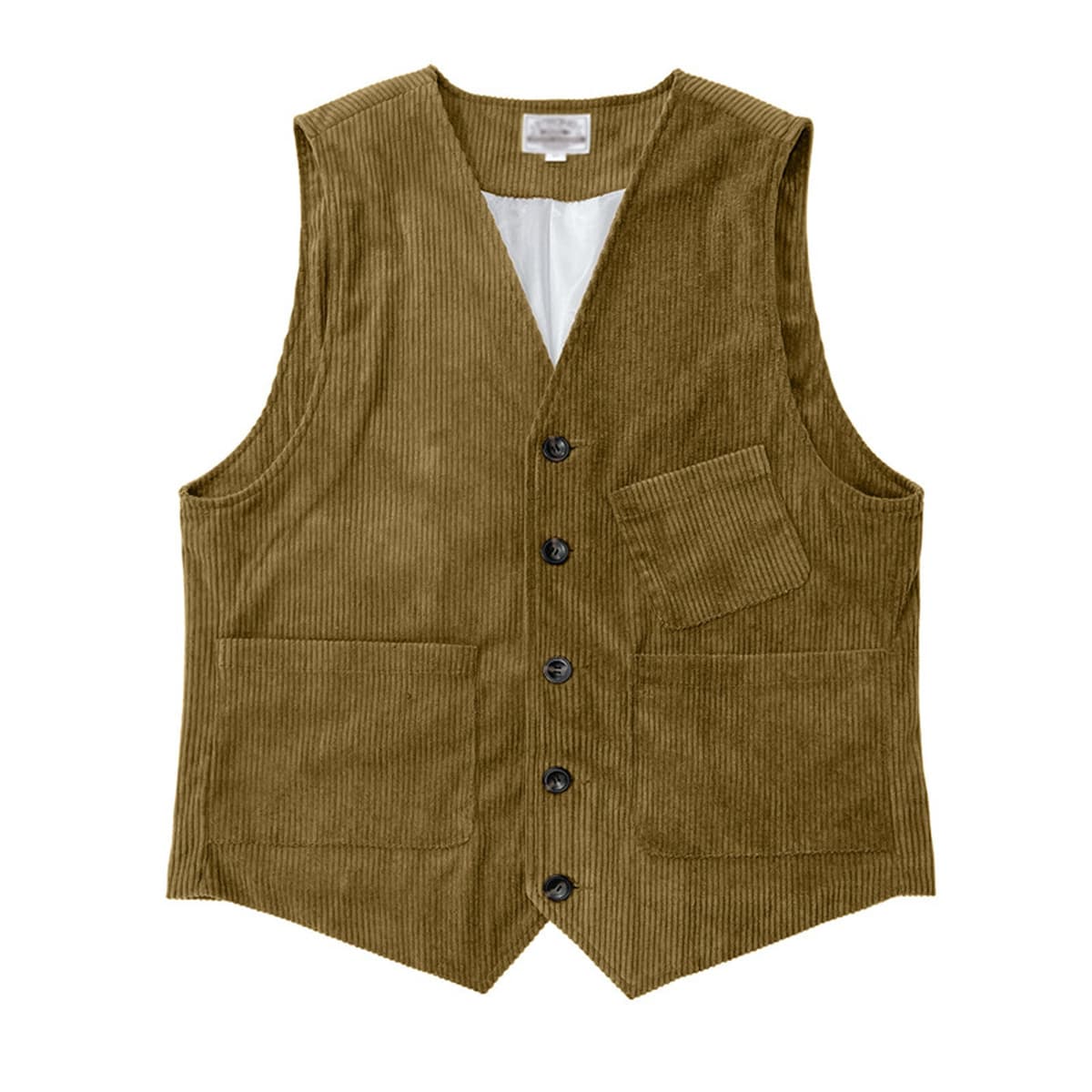 Мужской жилет трансграничный вельветовый охотничий жилет Amy Kaka плечо куртка сплошной топ в британском стиле