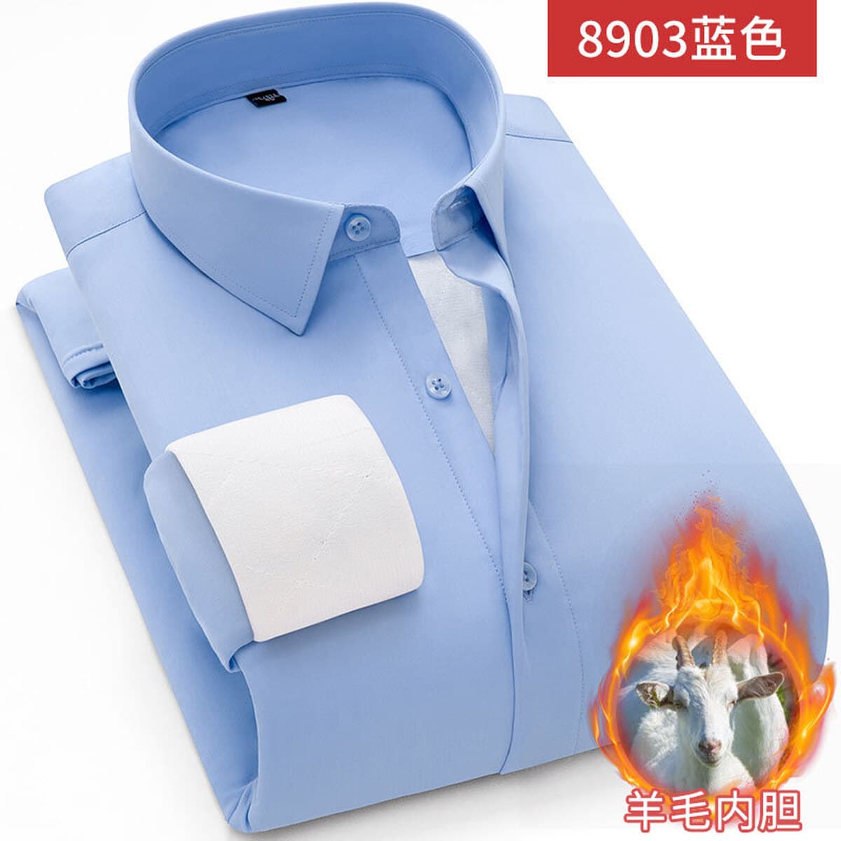 Теплая шерстяная рубашка Diplomat, мужское Утепленное зимнее Деловое платье на флисовой подкладке, Повседневная рубашка в...