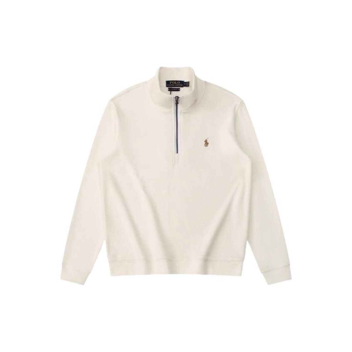 Новая осенне-зимняя толстовка-поло с вышитым логотипом пони, мужская флисовая куртка с ребристой отделкой, повседневная...