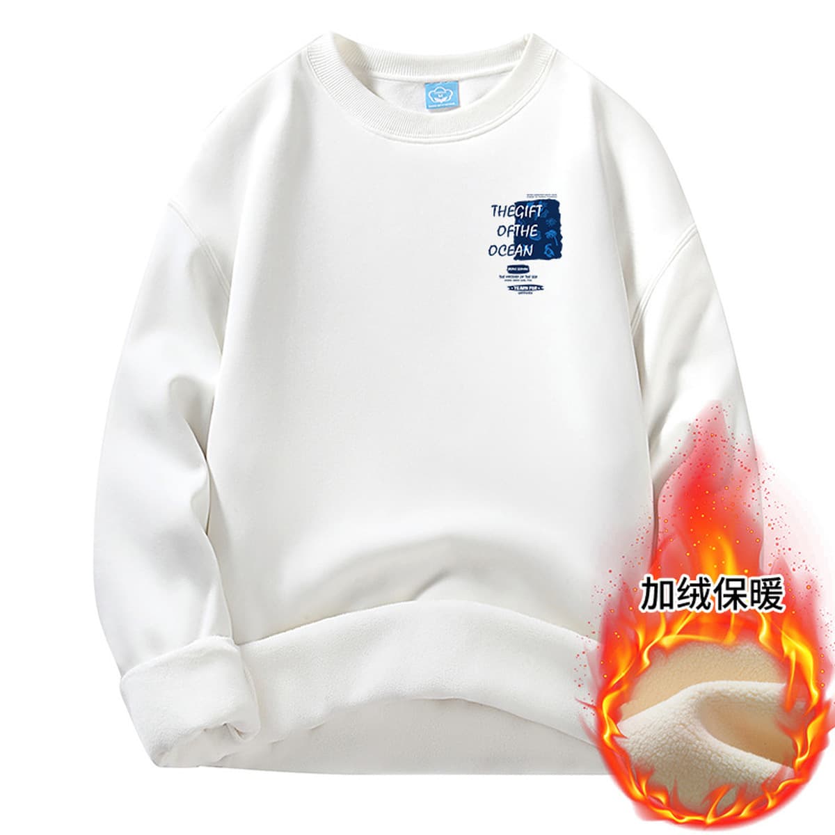 Осенние и зимние мужские толстовки с капюшоном, на флисовой подкладке, модные брендовые, молодежная повседневная одежда,...