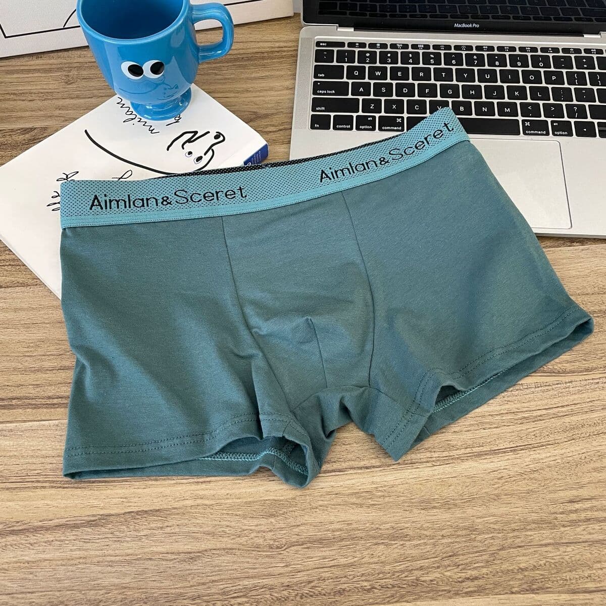 5A антибактериальный хлопок дышащий комфорт рыхлый мода удобрение увеличено плоские угловые брюки графен антибактериальный...