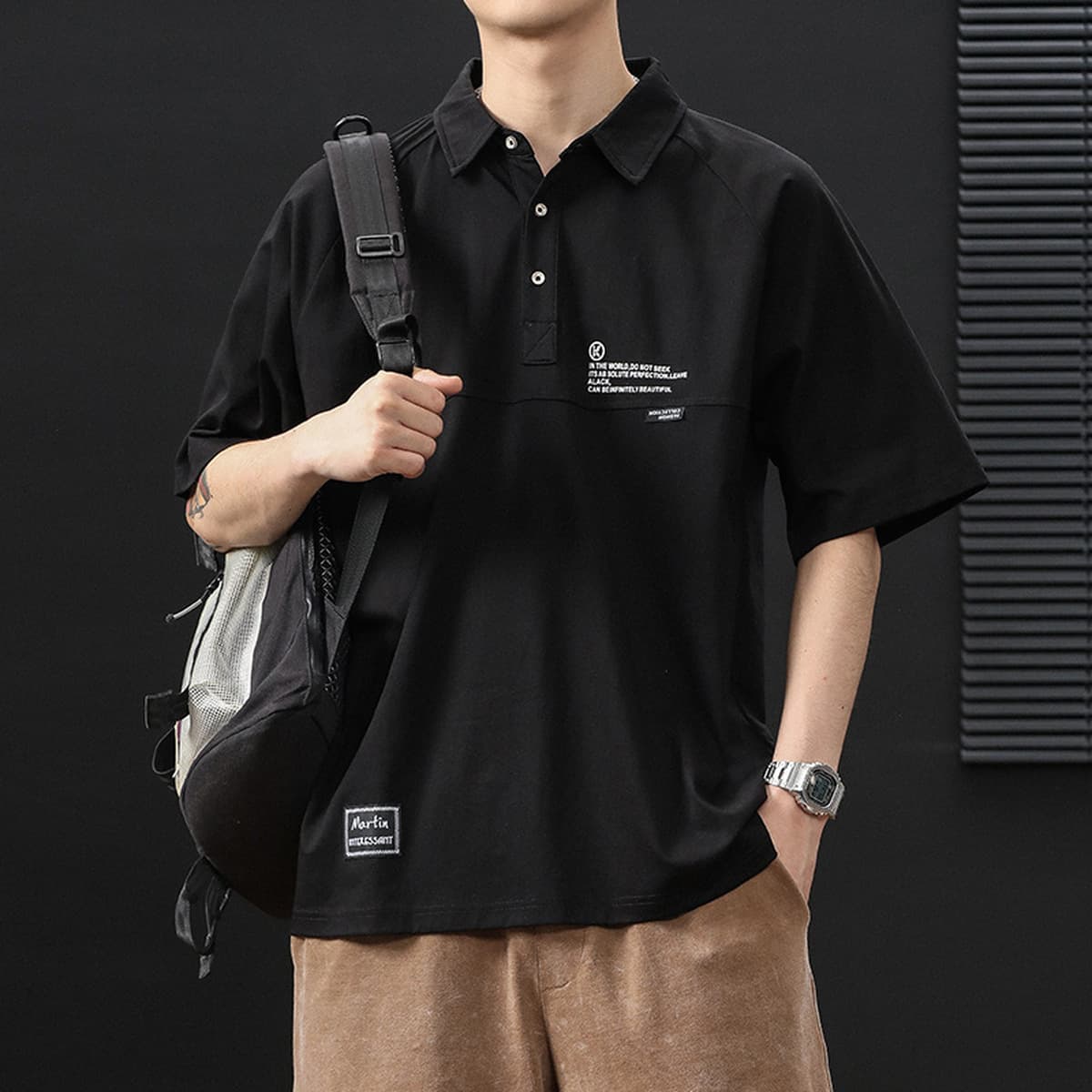 Футболка свободная, толстая, толстая рубашка с короткими рукавами большого размера