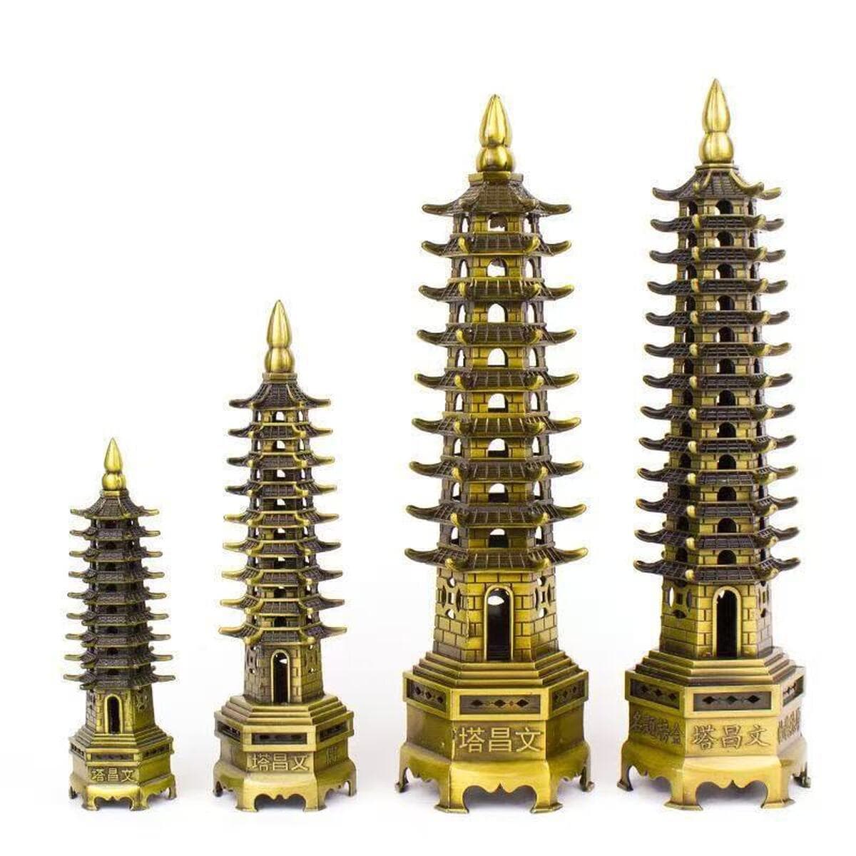 Орнамент «Башня Вэнчан», подходит как для мальчиков, так и для девочек, девять этажей, тринадцать этажей, для офисного...