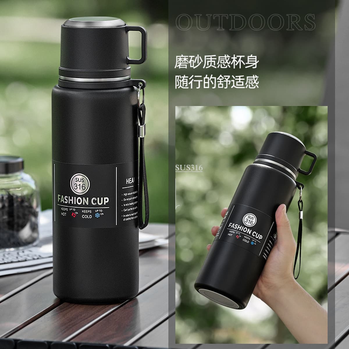 316 нержавеющая сталь Изоляющая чашка изготовленная на заказ стальная большая емкость чашка для воды для мужчин удобный...