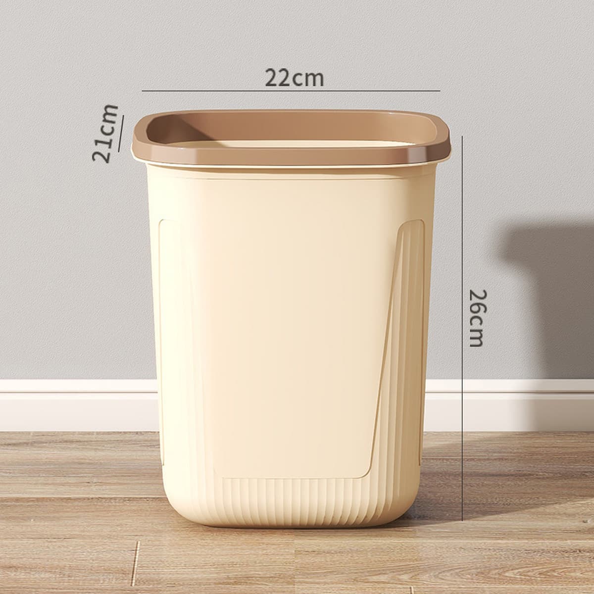 Большой бытовой мусорный бак большой емкости для кухни, туалета, ванной комнаты, гостиной, спальни, стильная корзина для...