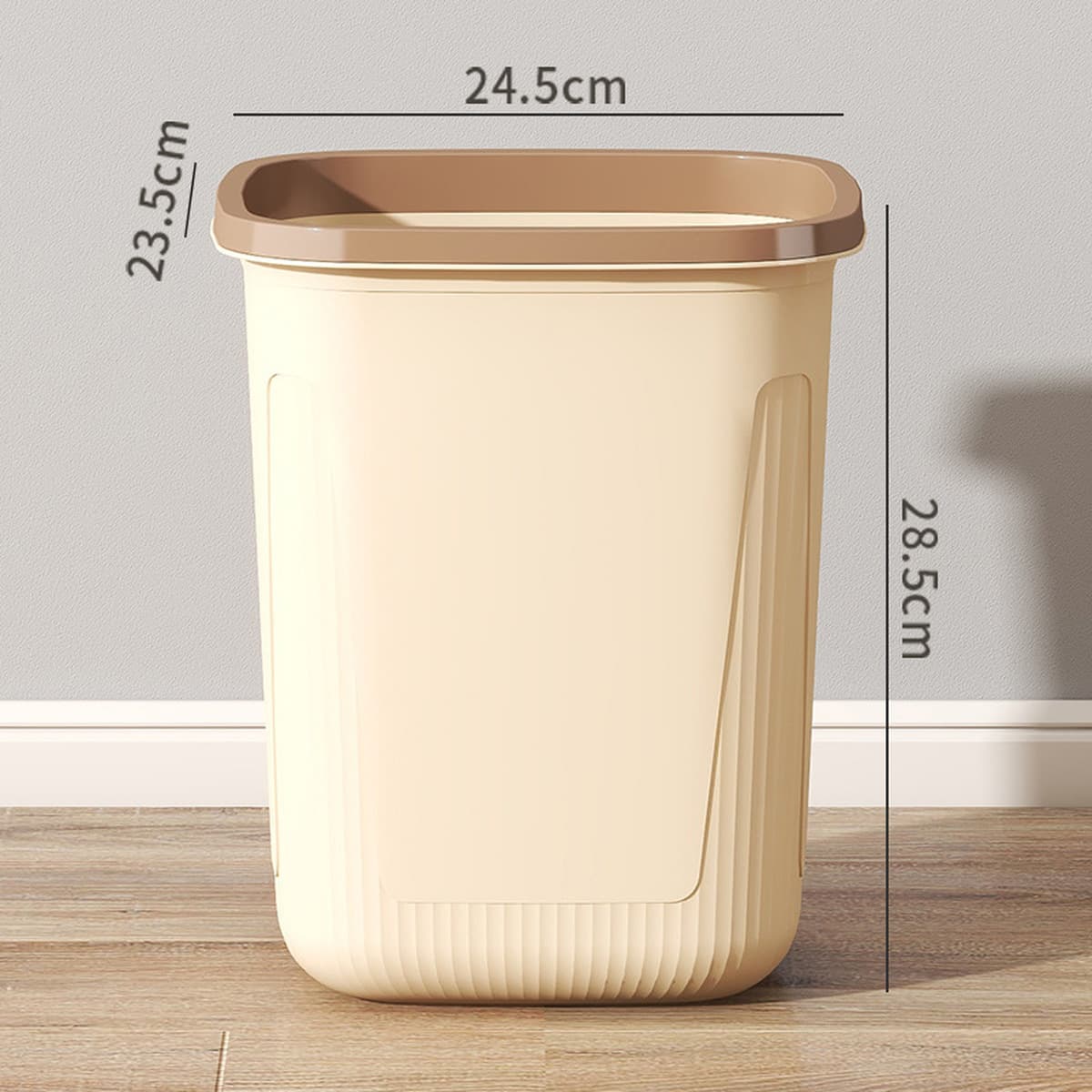 Большой бытовой мусорный бак большой емкости для кухни, туалета, ванной комнаты, гостиной, спальни, стильная корзина для...