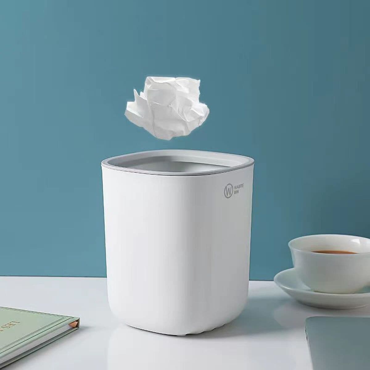Многофункциональный без крышки настольный мусорное ведро домашнее маленькое мусорное ведро журнальный столик гостиная офис...