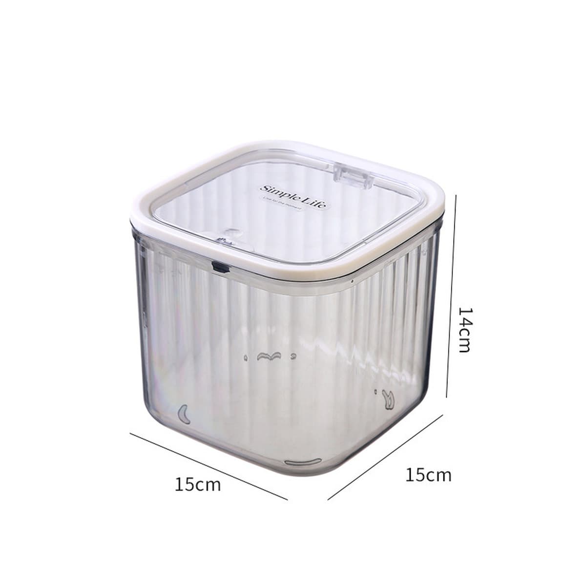 Настольный мусорный бак, пластиковый прозрачный мусорный бак, бытовой ящик для хранения, стильный высококачественный...